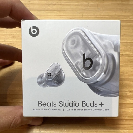 [4227-1] Beats Studio Buds + True Wireless Noise Cancelling Earbuds - Transparent