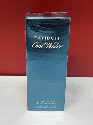 [James] Davidoff Cool Water 2.5 oz 75ml Eau De Toilette Spray Brand New Sealed