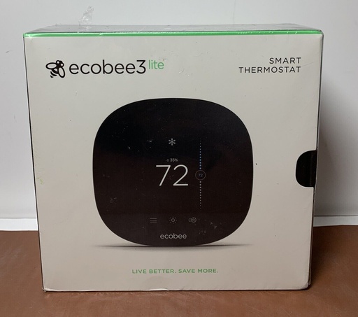 [6699-2] Ecobee3 lite Smart Thermostat - Black EB-STATE3LT-02 Brand New