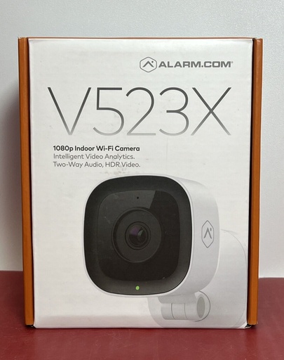 [6756-5 (2) 7703-2] Alarm.com 1080p Indoor Wi-Fi Camera Intelligent Video Analytics HDR ADC-V523x