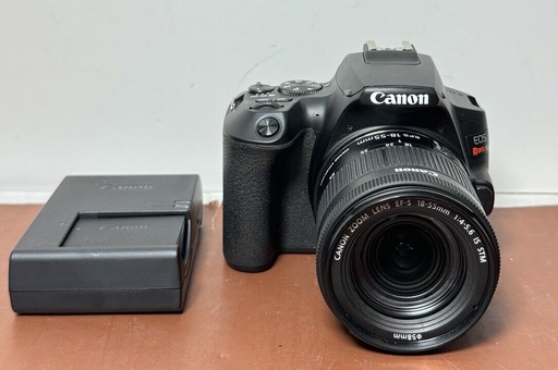 [6794-1] Canon EOS Rebel SL3 - DSLR Camera with EF-S 18-55mm IS STM Lens