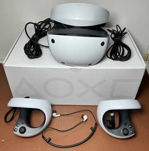 [6878-1] Sony PlayStation VR2 CFI-ZVR1 Headset & Sense Controllers PS5 PSVR2