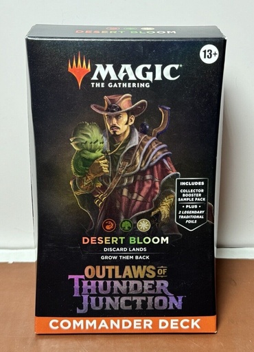 [7190-2] Brand New - Magic- Outlaws of Thunder Junction. The Gathering. Desert Bloom