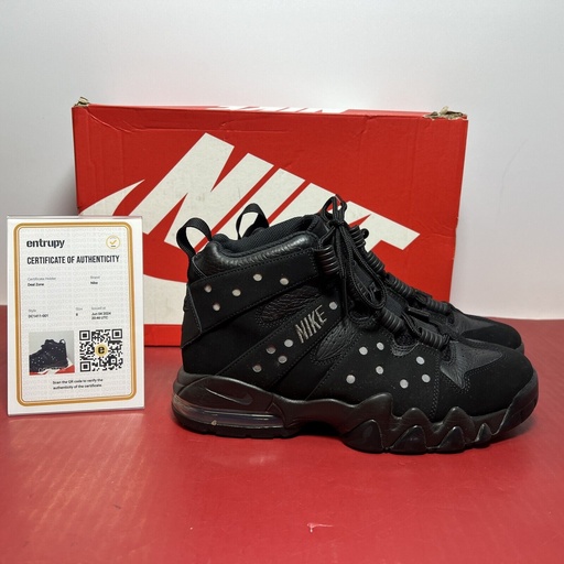 [7229-1] Size 8 (Used) - Nike Air Max 2 CB ‘94 “Triple Black” (SKU: DC1411-001)