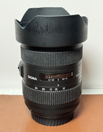 [4114-1] Sigma 12-24mm F4.5-5.6 II DG for Canon EF