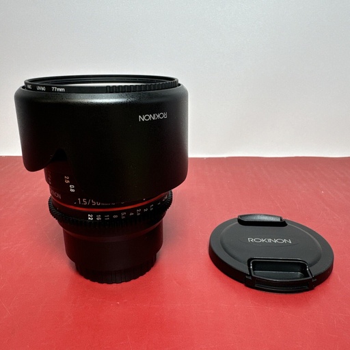 [7385-2] ROKINON 50mm T1.5 Cine DS Lens for Micro Four Thirds (DS50M-MFT)