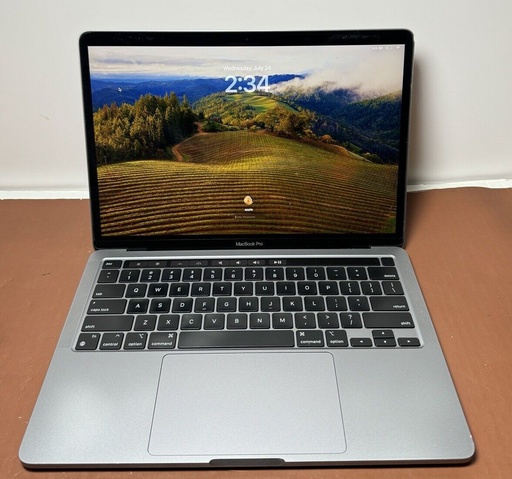 [7434-1] Apple MacBook Pro 2020 13" A2338 M1  8GB RAM 512GB SSD Sonoma, 87% Batt health