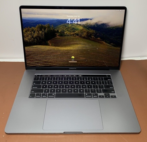 [7530-1] Apple MacBook Pro A2141 16" i7-9750H 2.6GHz 16GB 512GB SSD - Good battery health