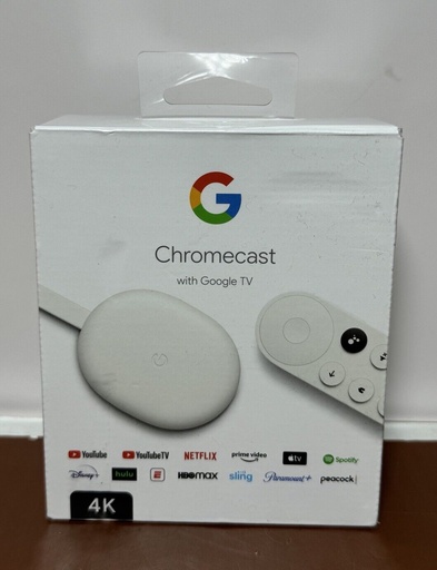 [7669-2] Google Chromecast GA01919-US Network Audio/Video Player