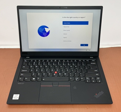 [7791-11] Lenovo ThinkPad X1 Carbon Gen 8 14" Core i7-10610U 1.8Ghz 16GB 512GB SSD W11 Pro