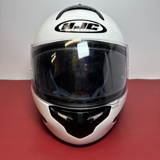 [7966-3] HJC CL-16 White Motorcycle Helmet Medium DOT Snell Approved