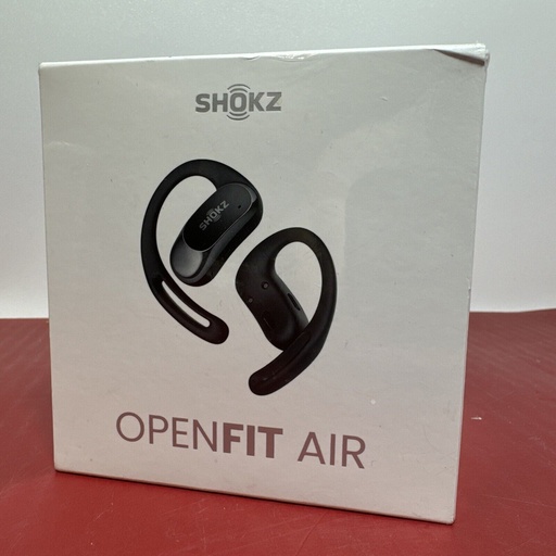 [8325-1] Shokz OpenFit Air Open-Ear True Wireless Earbuds, Black