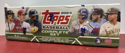 [8224-2] 2023 Topps Baseball complete set 660 card Retail FACTORY SEALED Green Box