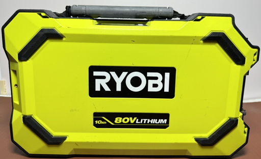 [8242-4] RYOBI 80V 10.0 Ah Lithium-Ion Battery  (OP801720A) - Open Box/Never Used See Pic