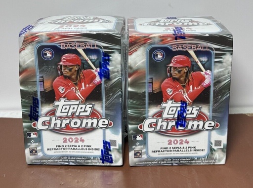 [8410-1] Brand New - 2024 TOPPS CHROME MLB BASEBALL