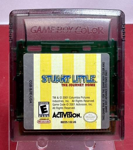[8798] Stuart Little: The Journey Home (Nintendo Game Boy Color, 2001) Authentic Tested