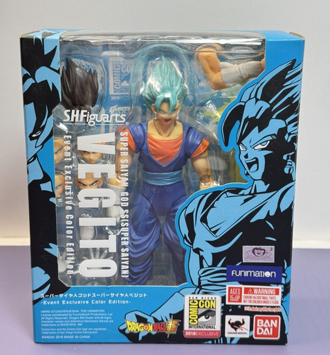 [8766-3] Bandai SH Figuarts Dragon Ball Z Super Saiyan Vegito Event Exclusive SDCC 2018