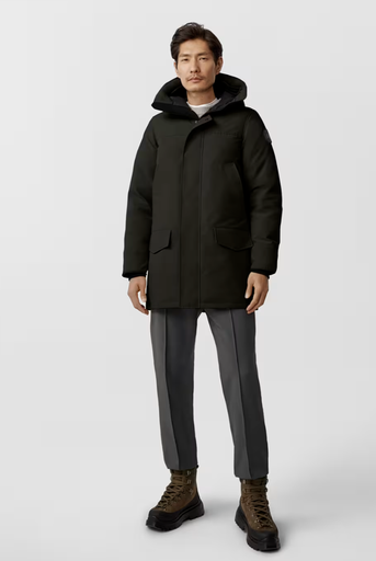 [9342-1] Canada Goose Langford Parka Black Label Color - "Volcano" Size M