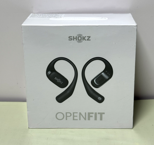[9903-2] Brand New - Shokz OpenFit Open-Ear Bluetooth True Wireless Earbuds - Black T910