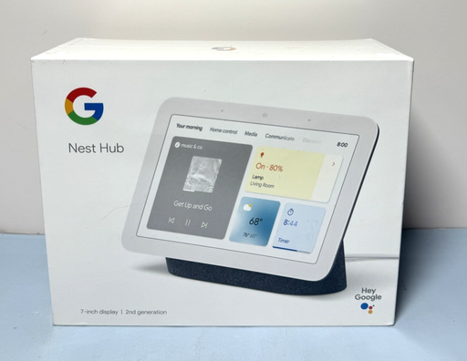[9975-1] Nest Hub 7Smart Touchscreen Display with Google Assistant (2nd Gen) - Charcoal