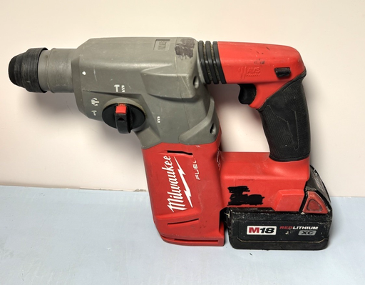 [10004-7] Milwaukee 2712-20 1" SDS Plus Rotary Hammer with 3.0Ah battery &charger