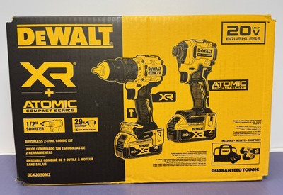 [10109-1] DEWALT DCK2050M2 XR 20-volt Max Brushless 2-Tool Combo Kit - Brand New