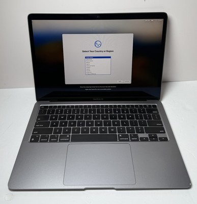 [10153-1] Apple MacBook Air A2337 2020 13" M1 512GB 16GB SSD Space Gray - 93% Batt health