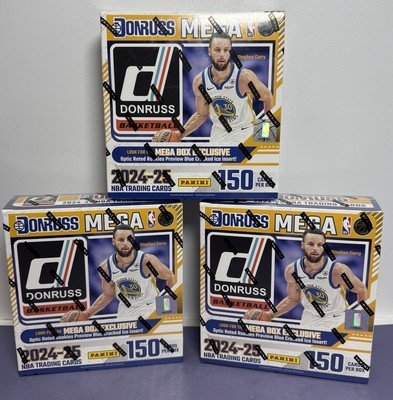[10262-1 x 3] LOT of 3 2024-25 PANINI Donruss NBA Basketball Mega Box Factory Sealed