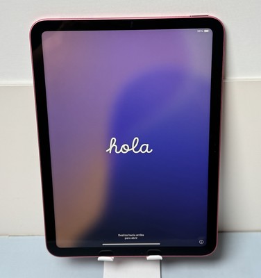 [10168-1] Apple iPad 10th Gen A2696  10.9" 64GB Wi-Fi Only Pink - MPQ33LL/A