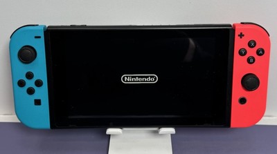 [10272-1] Nintendo Switch Video Game Console HAC-001(-01) Red/Blue W/ SD card