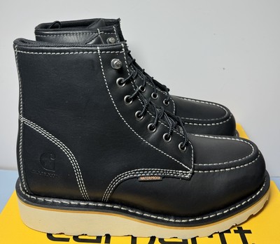 [10224-3] Carhartt FW6021-W Women’s Waterproof 6” Wedge Boots Size US 9.5