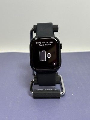 [10277-1] Factory Unlocked Apple Watch Series 10 46MM Black Aluminum A3003