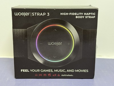 [10329-5] Woojer High-Fidelity Haptic Body Strap 3 - Brand New Factory Sealed