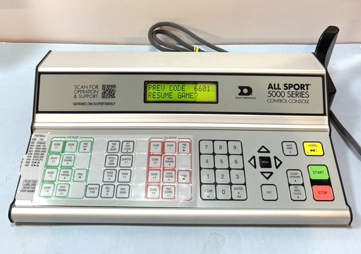 [10387-1] Daktronics All Sport 5000 Series R6 Control Console