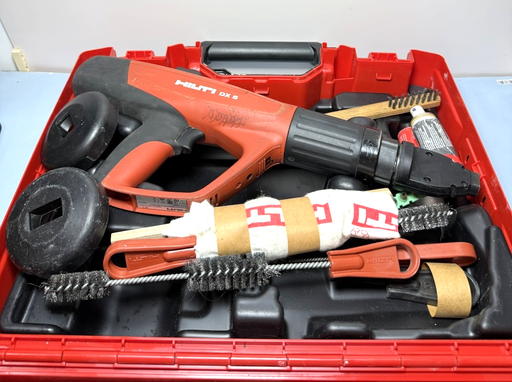 [10417-1] Hilti DX 5 MX Powder-Actuated Fastening Tool Kit w X-460-F8,Case and Accessories