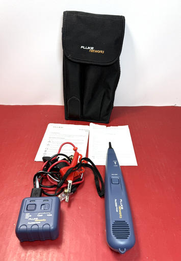 [8552-6] Fluke Networks Pro3000 Analog Tone Generator & Probe Kit W/ Case