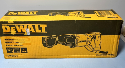 [8385-3] DeWALT DWE304 10 Amp Reciprocating Saw Tool Flush Cutting 4 Position Blade Clamp