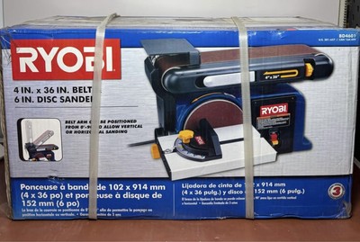 [8486-4] Brand New - Ryobi BD4601 120V 4.3A 4x36" Belt Sander 6" Disc Sander