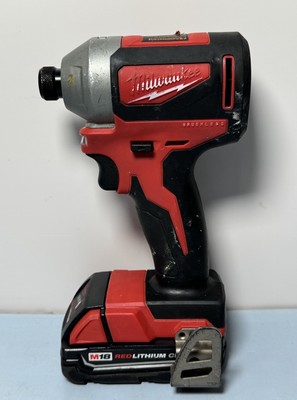 [FRB] Milwaukee 2850-20 M18 18V Brushless 1/4” Hex Impact Driver w/ 2Ah Battery