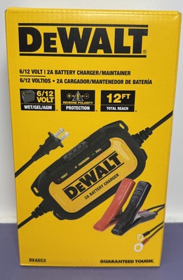[10507-1] DeWalt DXAEC2 Professional 2Amp Automotive Battery Charger and Maintainer