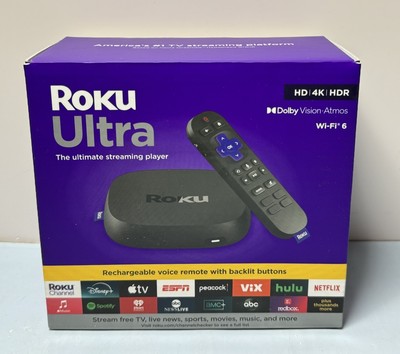 [10534-1] Brand New - Roku Ultra 4850R 4K Streaming Player