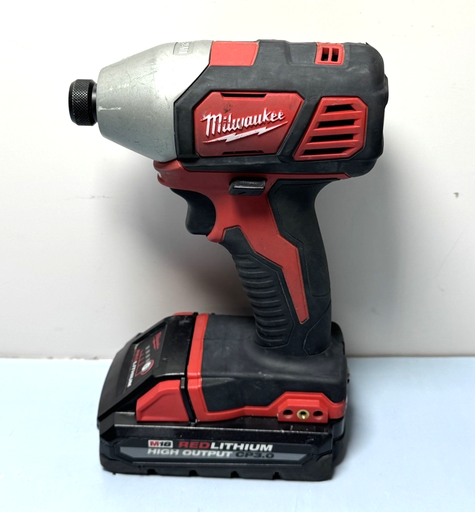 [10580-1] Milwaukee M18 2656-20 18V 1/4in Hex Impact Driver with 3.0 Ah battery