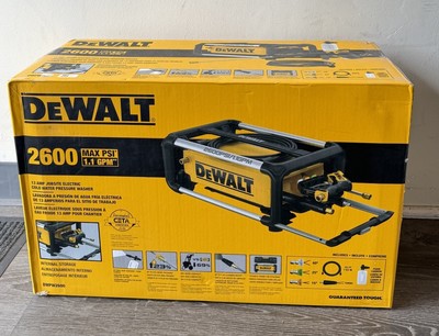 [10299-4] DEWALT 2600 PSI 13 Amp Jobsite Cold Water Electric Pressure Washer - DWPW2600