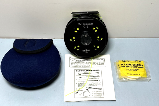 [10607-4] Ross Gunnison G-4 Fly Fishing Reel Made In USA