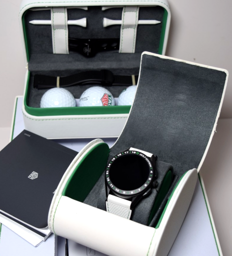 [10355-1] TAG Heuer Connected Golf Edition Smartwatch SBG8A82.EB0206 - 45MM