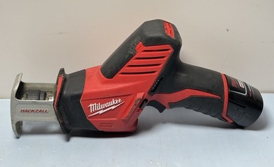 [10670-2] MILWAUKEE 2420-20 M12 Hackzall Reciprocating Saw w 2.0Ah Battery