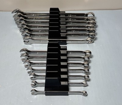 [FRB] ICON Metric Wrench Set 6mm-19mm | 14-Piece Combination Wrenches with Organizer