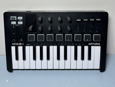 [10642-2] Arturia MiniLab 3 USB keyboard MIDI controller music production 25-key 8 pads