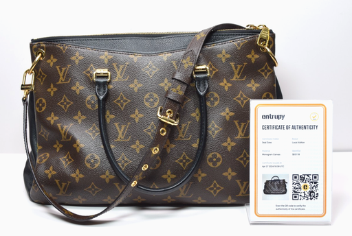 [6849-1] Louis Vuitton  Monogram Pallas Full Black