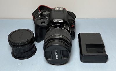 [10829-1] Canon Rebel SL1 DSLR Camera with 18-55mm IS STM Lens, battery/charger, bag